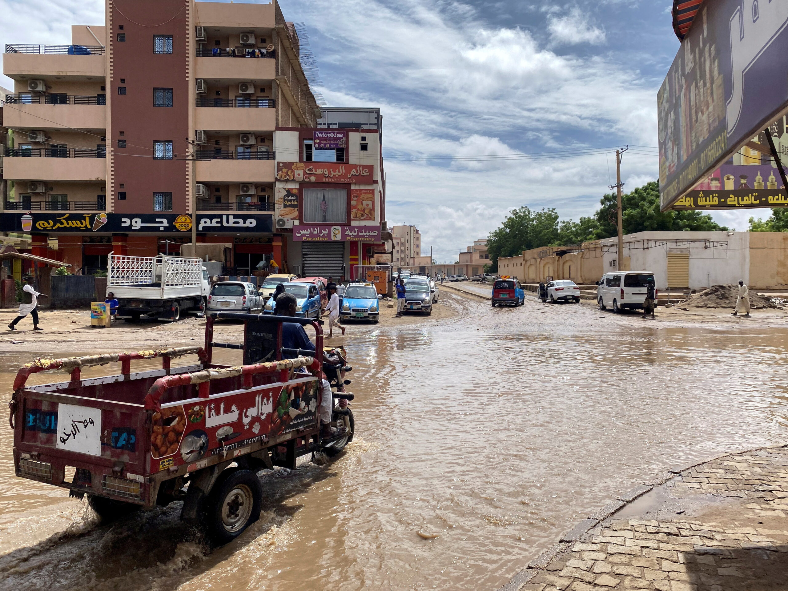 Over 500 Families Displaced by Floods North of Khartoum